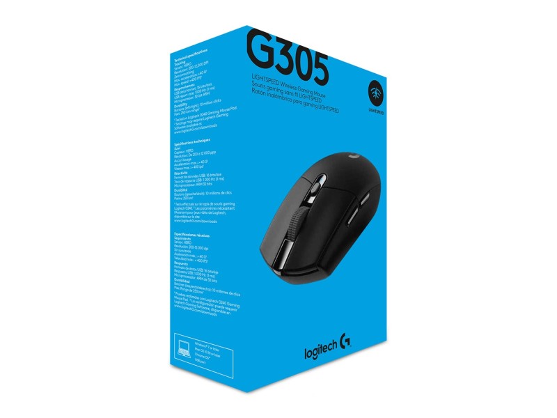 Logitech G G305 LIGHTSPEED Wireless Gaming Mouse