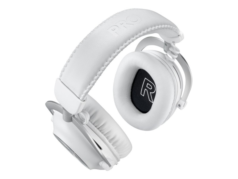 Logitech G 981-001269 headphones/headset Wireless Head-band Gaming Bluetooth White