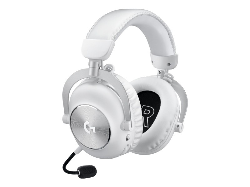 Logitech G 981-001269 headphones/headset Wireless Head-band Gaming Bluetooth White