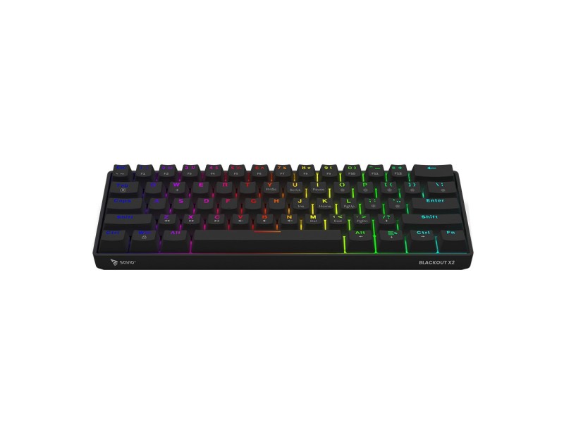 SAVIO BLACKOUT X2 Mechanical Keyboard OUTEMU Brown, Hot Swap