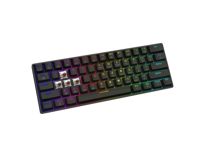 SAVIO BLACKOUT X2 Mechanical Keyboard OUTEMU Brown, Hot Swap