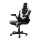 Trust GXT 703W Riye - gaming chair (white, black)