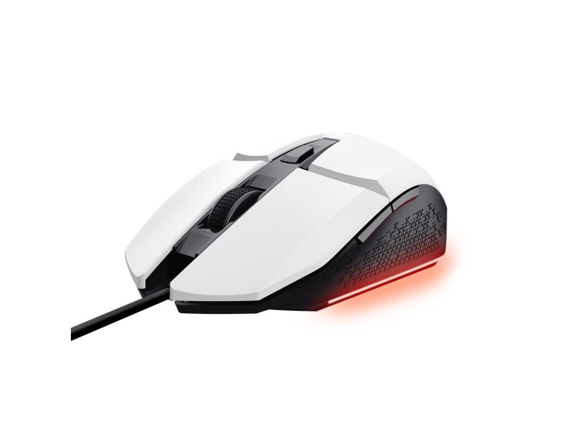 Trust GXT 109W Felox - 6400 DPI optical gaming mouse (white)