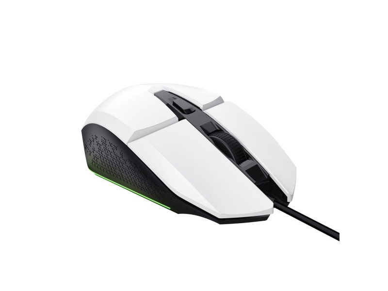 Trust GXT 109W Felox - 6400 DPI optical gaming mouse (white)