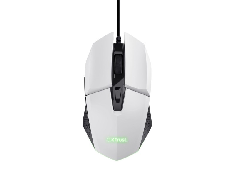 Trust GXT 109W Felox - 6400 DPI optical gaming mouse (white)