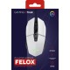 Trust GXT 109W Felox - 6400 DPI optical gaming mouse (white)