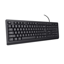 Trust TK-150 keyboard Universal USB QWERTY Black