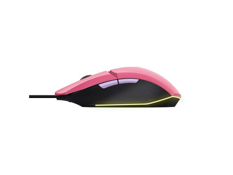 Trust Felox Gaming wired mouse GXT109P pink