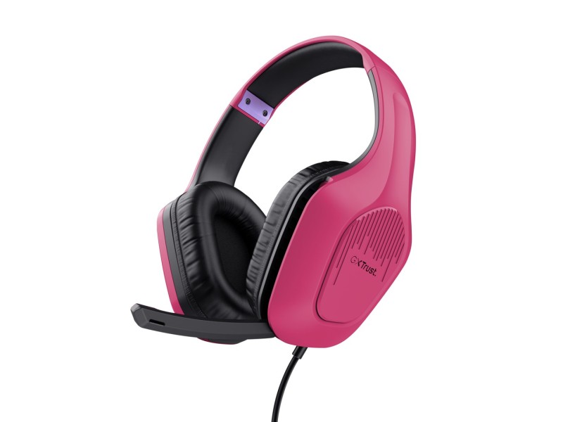 Trust GXT 415P Zirox Headset Wired Head-band Gaming Pink