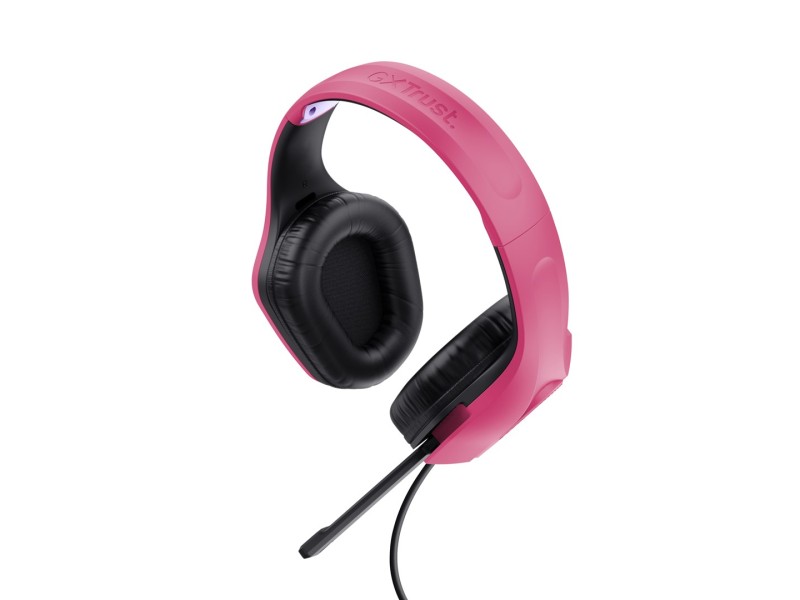 Trust GXT 415P Zirox Headset Wired Head-band Gaming Pink