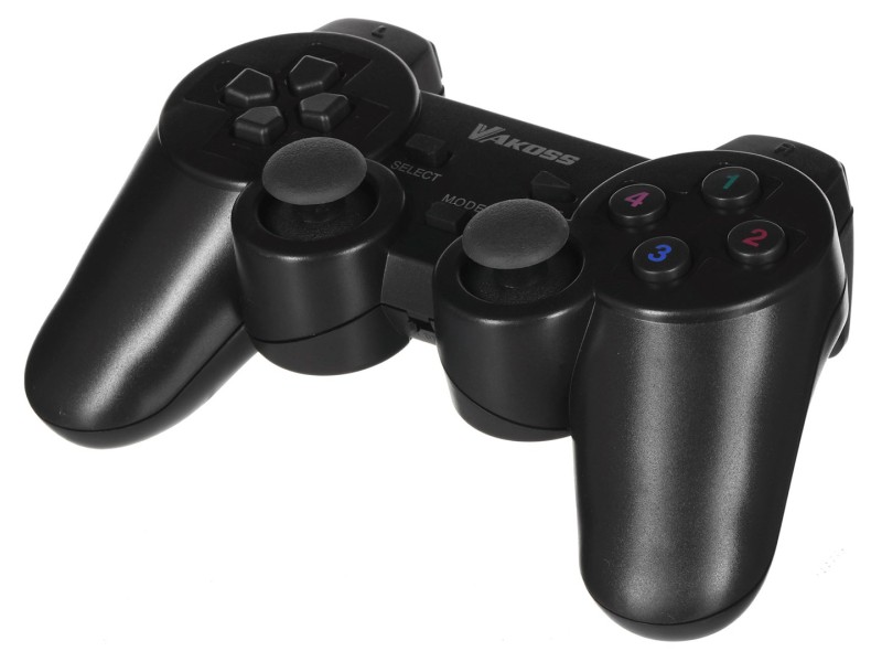 Vakoss GP-3925BK Gaming Controller Black RF Gamepad Analogue / Digital PC, Playstation 3