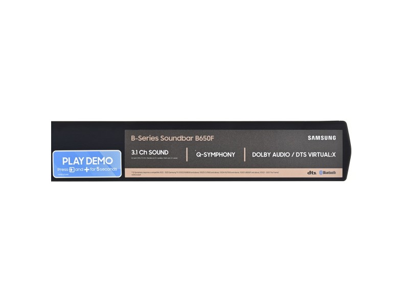 Samsung B650F B-Series 3.1ch Soundbar with Subwoofer (2025)