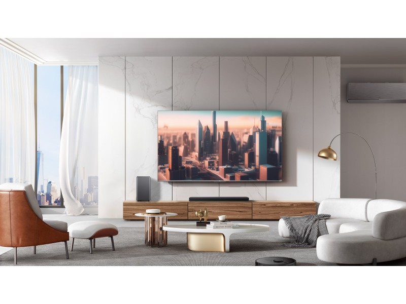 TCL S S55H Class 2.1 Channel Sound Bar with Dolby Atmos, Wireless Subwoofwer, and Bluetooth Music Streaming