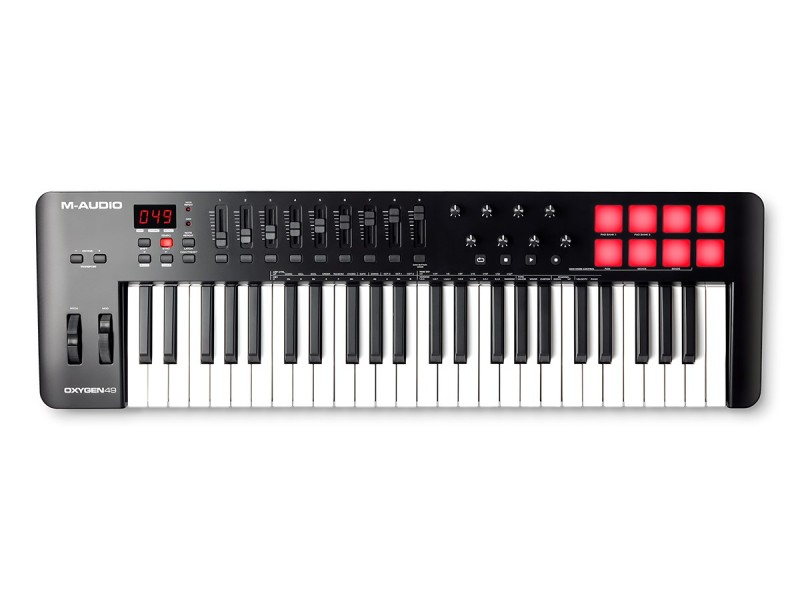 M-AUDIO Oxygen 49 (MKV) MIDI keyboard 49 keys USB Black