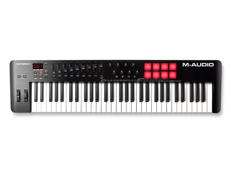 M-AUDIO Oxygen 61 (MKV) MIDI keyboard 61 keys USB Black