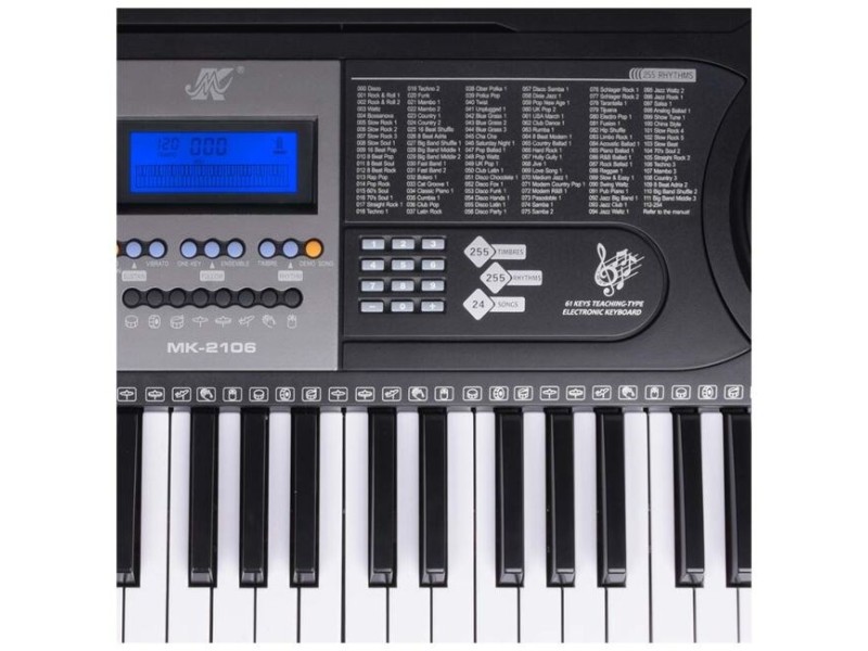 MK 2106 - keyboard with microphone for learning to play, designed for children