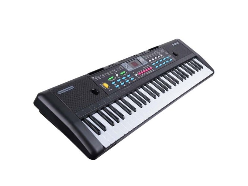 MQ 605 UFB - keyboard with microphone for learning to play, designed for children