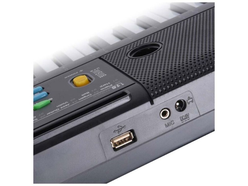 MQ 605 UFB - keyboard with microphone for learning to play, designed for children