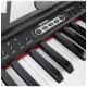 MQ 6151L - keyboard with microphone for learning to play, designed for children
