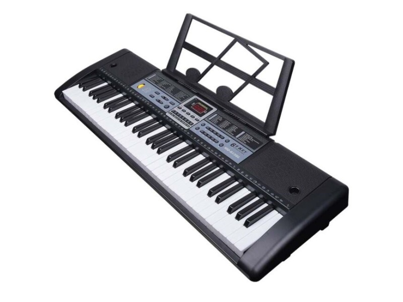 MQ 6136L - keyboard with microphone for learning to play, designed for children