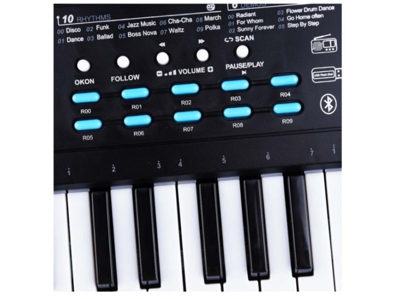 SUPRIMO 605 UFB - keyboard with microphone for learning to play, designed for children