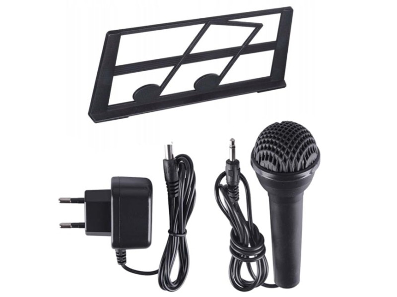 SUPRIMO 6109L - keyboard with microphone for learning to play, designed for children