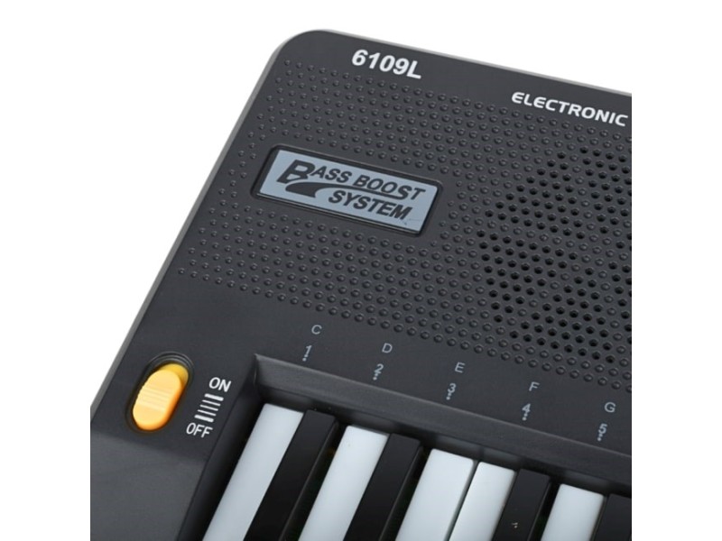 SUPRIMO 6109L - keyboard with microphone for learning to play, designed for children