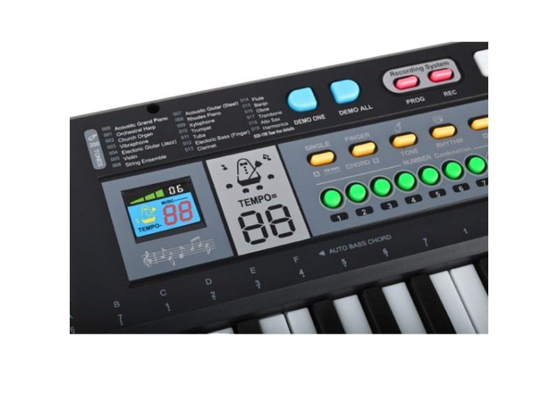 SUPRIMO 6109L - keyboard with microphone for learning to play, designed for children