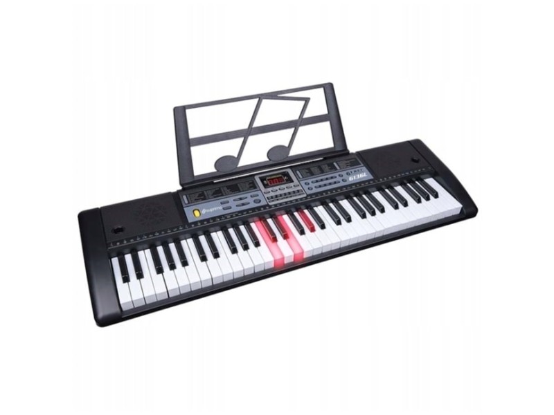 SUPRIMO 6136L - keyboard with microphone for learning to play, designed for children