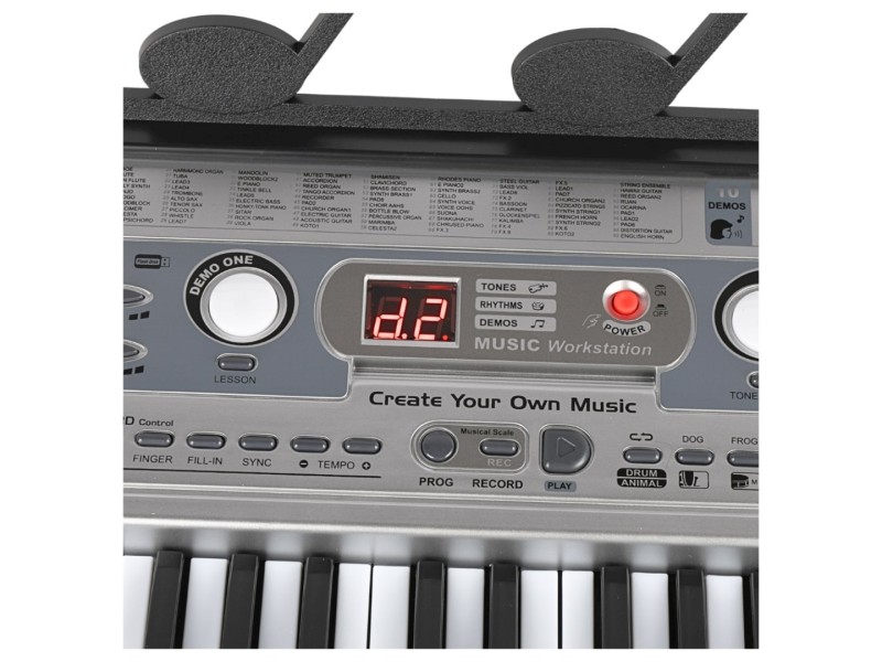 SUPRIMO 824 USB - keyboard with microphone for learning to play, designed for children