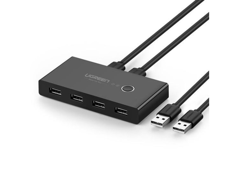 Ugreen 30767 interface hub USB 2.0 Black