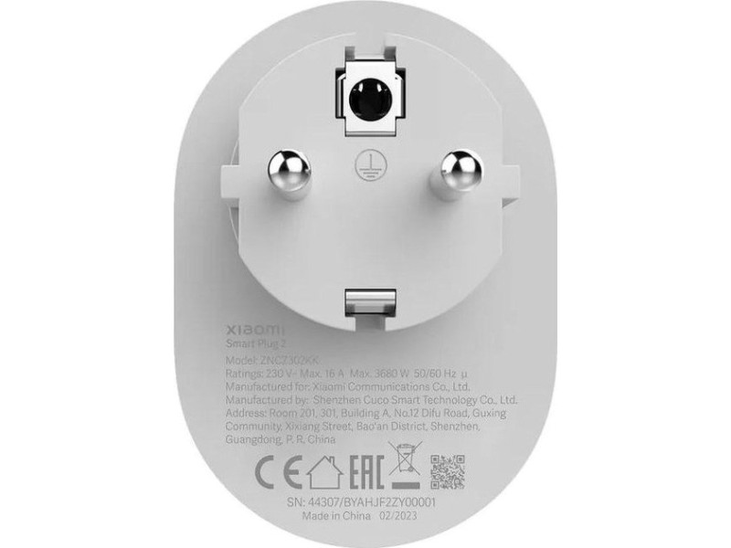 Xiaomi Smart Plug 2 Smart socket 3680 W White