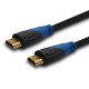 Savio CL-02 HDMI cable 1.5 m HDMI Type A (Standard) Black,Blue
