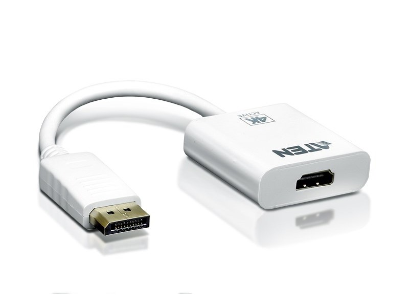 ATEN 4K Active DisplayPort to HDMI converter, 3D, up 3840 by 2160 @30Hz