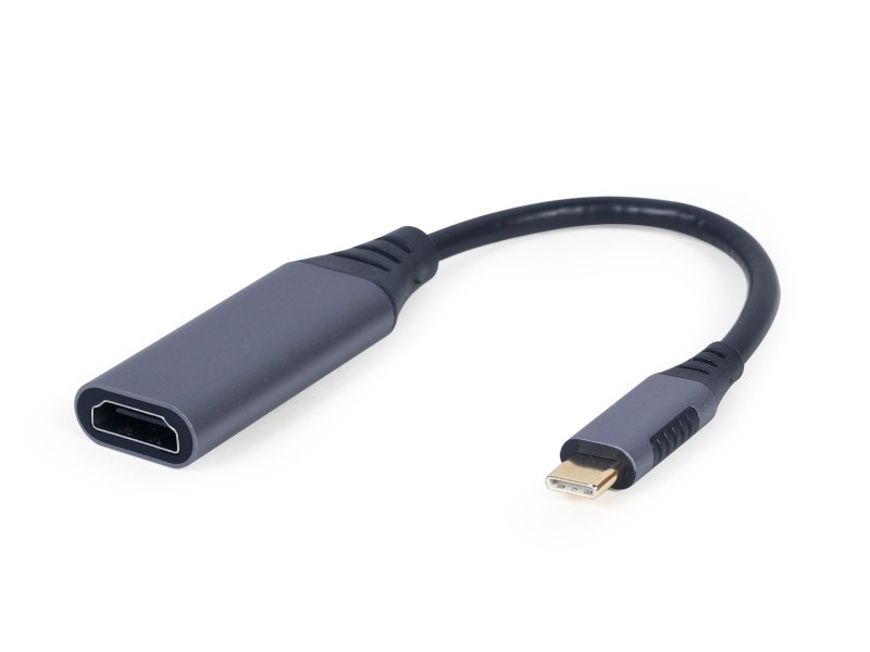 Cablexpert A-USB3C-HDMI-01 video cable adapter 0.15 m USB Type-C Grey