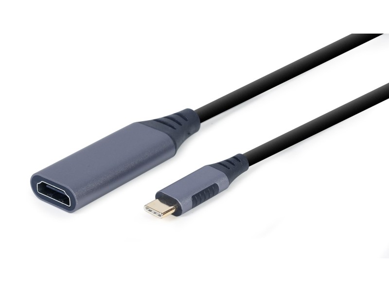 Cablexpert A-USB3C-HDMI-01 video cable adapter 0.15 m USB Type-C Grey