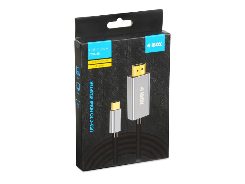 iBOX ITVC4K USB-C to HDMI cable