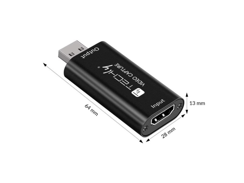 Techly I-USB-VIDEO-1080TY video signal converter 1920 x 1080 pixels