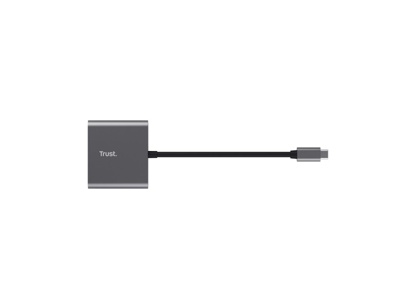 Trust Dalyx USB 3.2 Gen 1 (3.1 Gen 1) Type-C Aluminium, Black