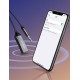 Ugreen CM309 Bluetooth 5.0 Audio Receiver USB Cable Audio Adapter AUX Jack Black