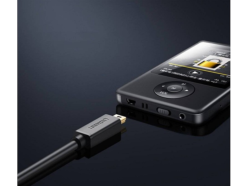 Ugreen USB cable - mini USB 480 Mbps 2m US132 (black)