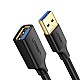 Ugreen extension cable adapter USB 3.0 (female) to USB 3.0 (male) 1 m (black)