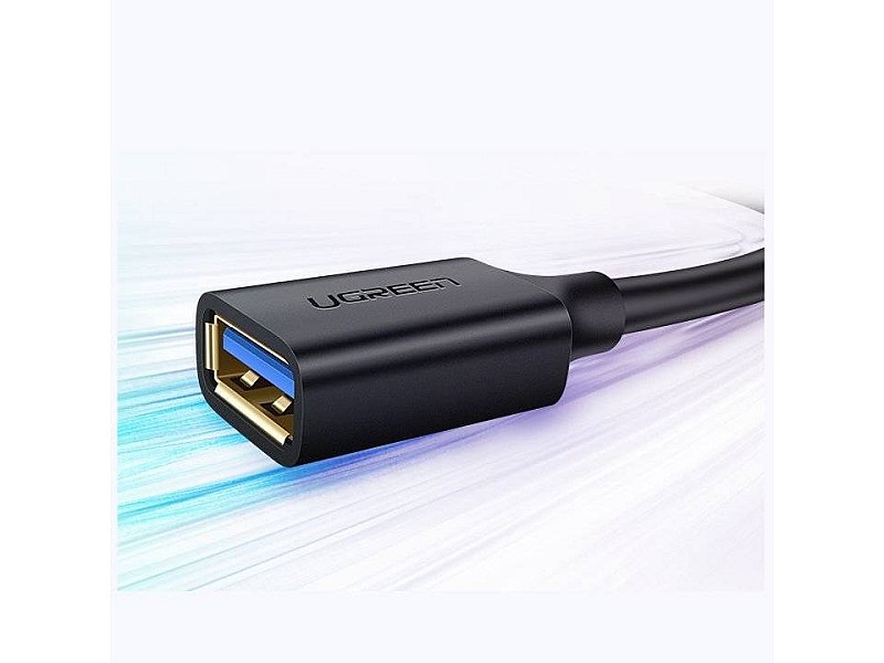 Ugreen extension cable adapter USB 3.0 (female) to USB 3.0 (male) 1 m (black)