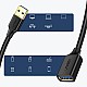 Ugreen extension cable adapter USB 3.0 (female) to USB 3.0 (male) 2m (black)