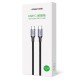 Ugreen US316 70428 USB-C to USB-C PD QC FCP 100W 5A 480Mb/s 1.5m Cable - Grey