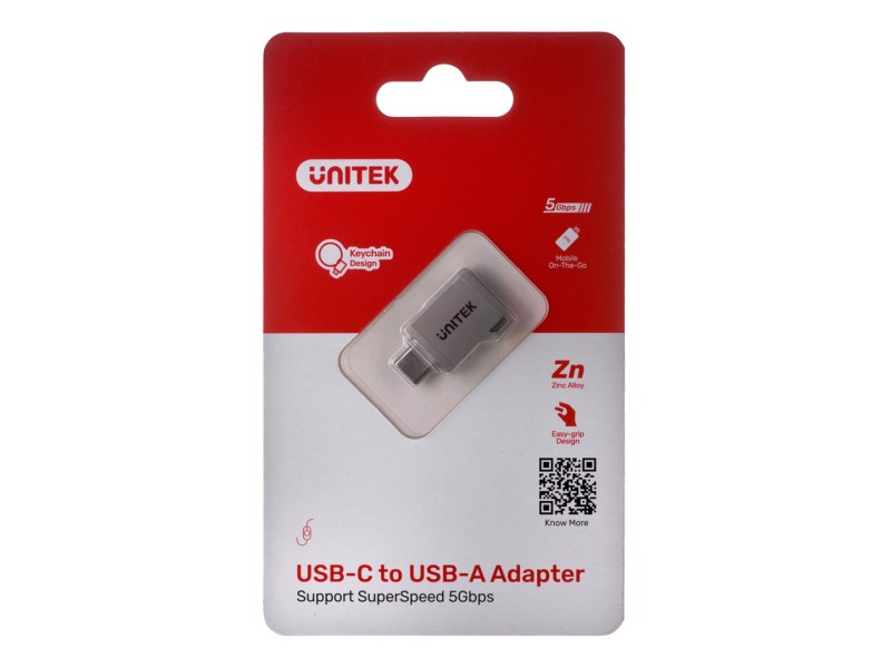 UNITEK ADAPTER USB-C-USB-A 3.1 GEN1, M/F, A1025GNI