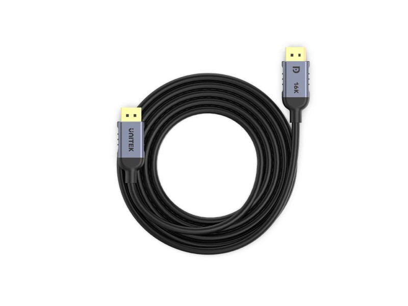 UNITEK C1626GY01-3M DisplayPort 2.1 Black