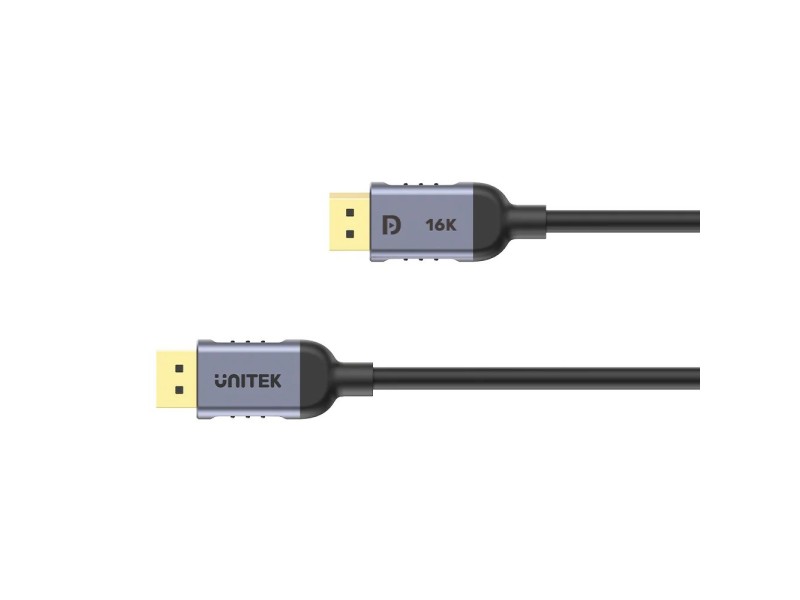 UNITEK C1626GY01-3M DisplayPort 2.1 Black
