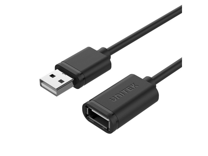 UNITEK Y-C417GBK USB cable USB 2.0 3 m USB A Black