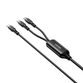 UNITEK USB-C 2-in-1 PD 100W SILICONE CABLE 1.8M